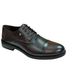 Nevzat Öge 088-Poli Erkek Kahve (40-44) Deri Klasik Ayakkabı - 2