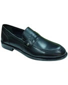 Nevzat Öge 0114-Neolit Erkek Siyah (40-44) Deri Klasik Ayakkabı - 2