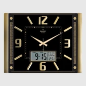 Galaxy T-711-A-1 Premium Termometreli ve Takvimli Duvar Saati - 1