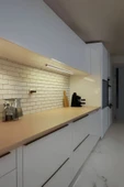 Voxify Mutfak Dolap Raf Masa Tezgah Altı Led Işık Aydınlatma Bar Aç Kapa Yapışkanlı 50 Cm - 3200K Günışığı - 2