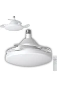 Cata Dolunay 3 Renk Yanma Modlu Kumandalı Dimlenebilir Fan Led Ampul Aydınlatma Ct-1156 - 1