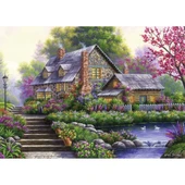 120004646 Romantic Cottage 1000 parça Ravensburger Puzzle - 2