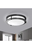 ECONA Sıva Üstü Led Armatür, Banyo, Balkon, Salon Tavan Ve Duvar Armatürü Tavana Sıfır 24wat Beyaz - 1