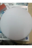 ECONA 36W ECONA JASMİNE BACKLİGHT AYARLANABİLİR SIVA ALTI YUVARLAK PANEL 6500k BEYAZ RENK - 2