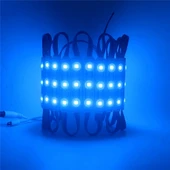 10 Adet 5 Watt MAVİ Işık IP65 Modül Led, 10 Adet Magnetli, Çok Kaliteli Kırmızı Işık Modül Led - 6