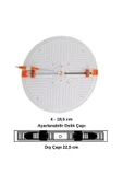 SECKİNELK 36 Watt, Ilık Beyaz Işık 4000k, Delik Çapına Ayarlanabilir Modern Tavan Armatürü 4000k - 4