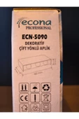 ECONA ÇİFT YÖNLÜ DEKORATİF DUVAR APLİK 12WATT AMBER RENK - 3