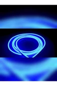 neon led Mutfak Tezgah Arası Neon Led 12v Mavi Renk 1 Mt Şerit Led Trafolu Tak Fişe Calistir - 1