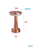 Cata Rose ( Bakır )dokunmatik Şarjlı Led Masa Lambası Ct-8435 - 2