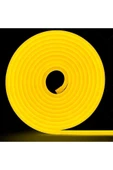 ECONA 12v Amber Neon Led 5 Metre Prize Tak Çalıştır Esnek Neon Led Aydınlatma Neon Şerit Led - 2
