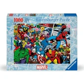 12000510 Challenge Marvel 1000 parça Ravensburger Puzzle - 1