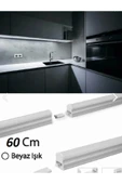 Cata Mutfak Tezgah Aydınlatması-raf Aydınlatması 60cm Led Anahtarlı Set- Beyaz Econa - 1