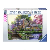 120004646 Romantic Cottage 1000 parça Ravensburger Puzzle - 1