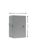 Akiş 200 X 300 X 130 Opak Kapaklı Abs Elektrik Dağıtım Panosu Ip65 - 3