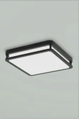 ECONA Sıva Üstü Led Armatür, Banyo, Balkon, Salon Tavan Ve Duvar Armatürü 24wat Beyaz - 2