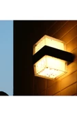 ECONA Ekim Aydinlatma 10 Watt Gün Işığı Ledli Bahçe Dış Mekan Aplik Armatürü, Modern Tasarım Bahçe Apliği - 2