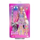 JCT72 Barbie Upuzun Muhteşem Saçlı Bebek - Saç Tasarım Oyun Seti - 1