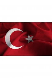 ibsALPİN BAYRAK Özel Alpaka Kumaş Türk Bayrağı 300x450 cm - 1
