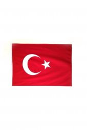 ZC Bayrak Türk Bayrağı 1000x1500 cm Raşel Kumaş Aplike Dikiş - 2
