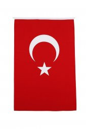 BURİŞ Türk Bayrağı 50x70 Cm (bez Ipli) - 1