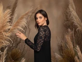 Yakası Damla Detaylı Dantelli Gecelik thumbnail 5