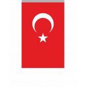 Abka Bez Bayrak Türk Bayrağı 50x75 Cm - 1