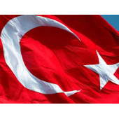 Buket Türk Bayrağı 80x120 cm Özel Alpaka Kumaş Bayrak (BKT-107) - 1