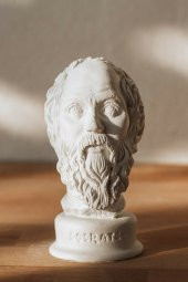 Socrates Heykel Büst Biblo - 1