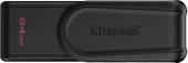 64GB USB3.2 DTXS/64GB Exodia S KINGSTON BLACK+BLACK - 1