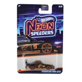 HLH72 Hot Wheels Neon Yarışlar Temalı Arabalar 10 adet koli ile satılır. Koli fiyatıdır. - 7