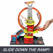 HKX41 Hot Wheels Çember Pistli İftaiye İstasyonu - 6