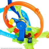 JBX65 Hot Wheels Hızlı Fırlatma ve Döngü Parkuru Oyun Seti - 3