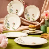 Fecra Doğa 6 Parça Pasta Tabağı Seti - 2