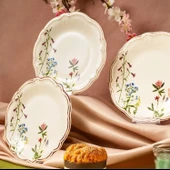 Fecra Doğa 6 Parça Pasta Tabağı Seti - 3