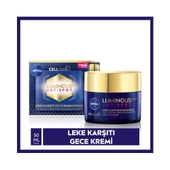 NİVEA CELLULAR LUMİNOUS  LEKE KARŞITI GECE KREMİ 50 ML - 1