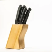 38410 Ecco Standlı Bıçak Seti 539li - Siyah - 1