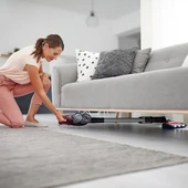 Philips XC7043/01 SpeedPro Max Kırmızı Dikey Şarjlı Süpürge - 6