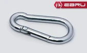 Yaylı Karabina, Çengel, Kanca 4mm - 50 Adet - 1