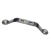 Dekoratif Zamak Kulp Dıştan - 64mm, Nikel, 100 Adet - 1