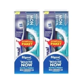 Signal White Now Extra Fresh Diş Macunu 50 Ml + Diş Fırçası x 2 Set - 1