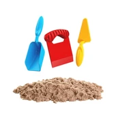 03690  Aksesuarlı Naturel Kinetik Oyun Kumu 1000 gr -Dede - 2