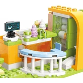 KP28017 Keeppley Kitten Juice Shop Blok Seti 315 Parça -Vagonlife thumbnail 6