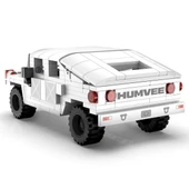 C55022W CADA Humvee Jeep Blok Seti 328 Parça-Vagon life - 4