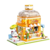 KP28017 Keeppley Kitten Juice Shop Blok Seti 315 Parça -Vagonlife thumbnail 2