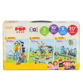 JK2180 Jaki Sissi'nin Eğlence Parkı 3IN1 Blok Seti -Vagon life - 2