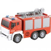 Vardem 1:12 Sürtmeli Sesli Işıklı Su Püskürtmeli Itfaiye WY850A thumbnail 1