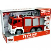 Vardem 1:12 Sürtmeli Sesli Işıklı Su Püskürtmeli Itfaiye WY850A thumbnail 2