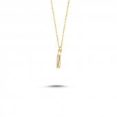 14 Ayar Altın I Harfli Kolye thumbnail 1