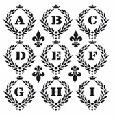 HDM14 Home Dekor Midi Stencil (25X25) - 1