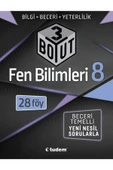 Tudem 8.Sınıf Fen Bilimleri 3 Boyut Beceri Temelli Yeni Nesil Sorular - 1